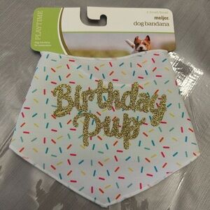 Birthday Pup Dog Bandana – XS/Small – Brand New!
